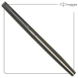 Parker 15 Flighter Brushed Stainless Steel Fountain Pen Vintage